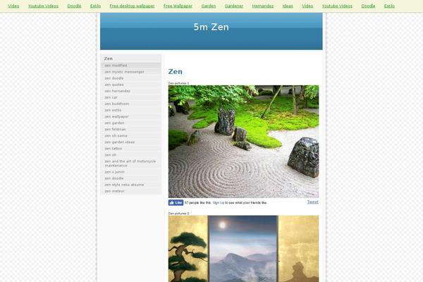 5mzen.com site used Transparentia