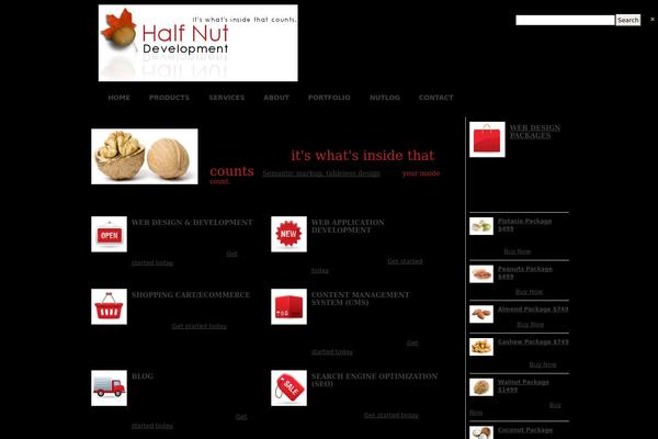 Fusion theme site design template sample