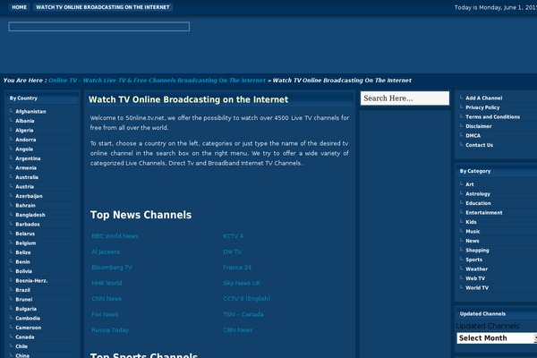 5online.tv site used Bluze