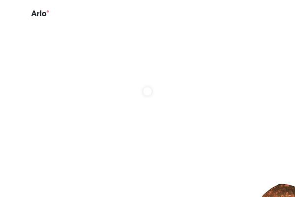 Arlo theme site design template sample