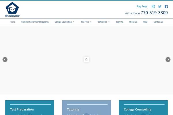 5pointsprep.com site used Mobilefirstwp