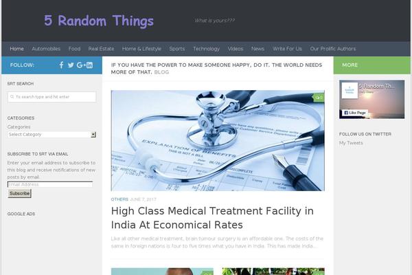 Donovan theme site design template sample