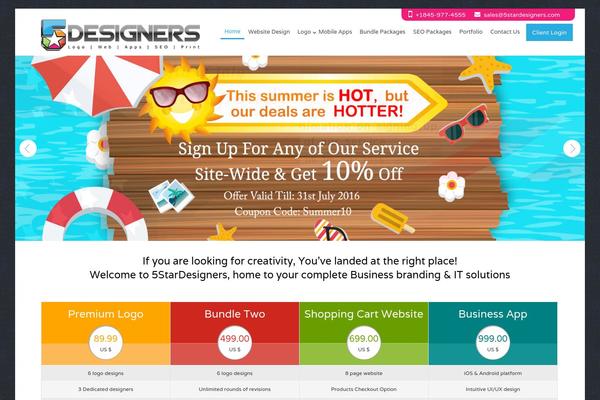 Site using AccessPress Social Icons plugin