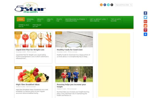 Pressimo theme site design template sample