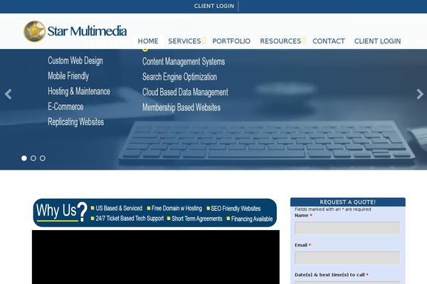 Site using Gallery - Photo Albums - Portfolio plugin