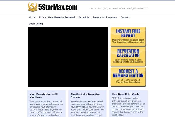 Robust theme site design template sample