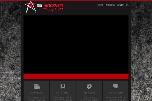 Zig Zag theme site design template sample