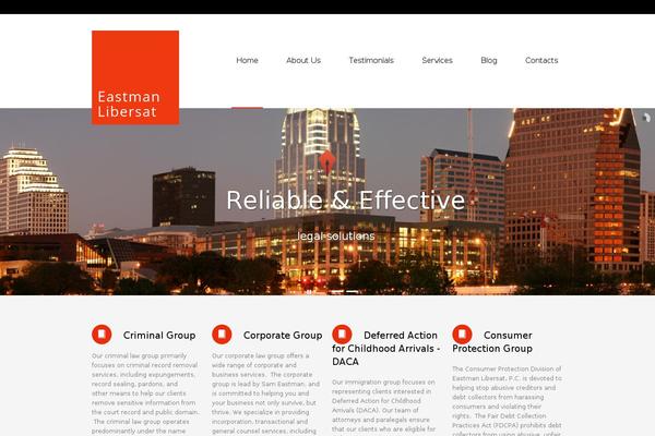 Halsey theme site design template sample