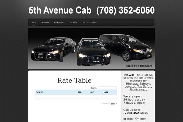 Polished theme site design template sample