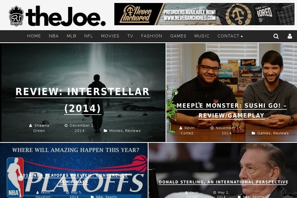 Valenti theme site design template sample