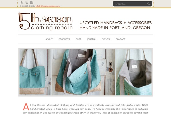 Handcrafted theme site design template sample