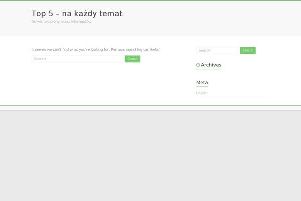 Accelerate_child theme site design template sample