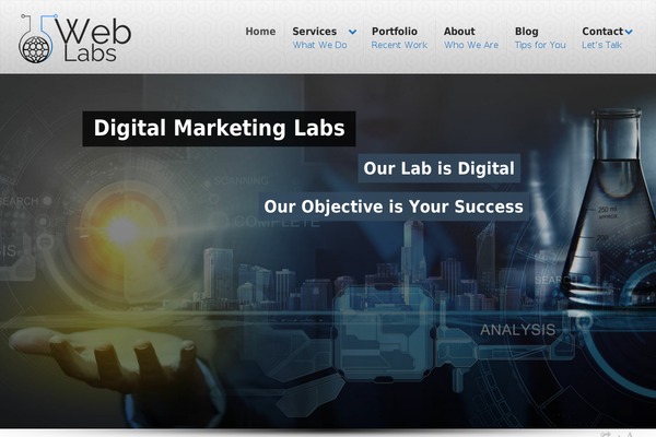 Dynamix theme site design template sample