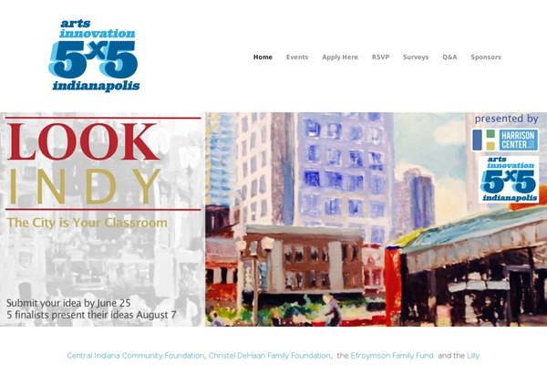 Hardy theme site design template sample