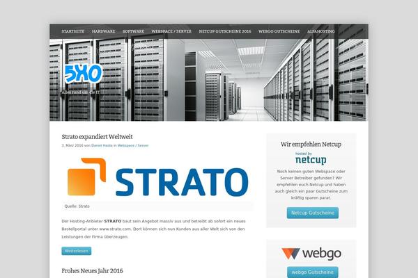 Site using Shortcode Box plugin
