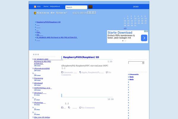Notepad theme site design template sample
