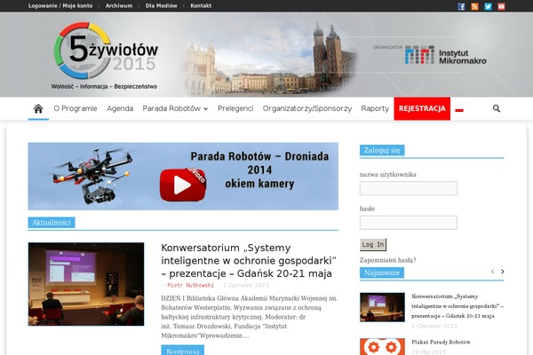 5zywiolow.pl site used Pressevent