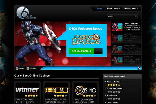 6-best-online-casinos.com site used Reviewit-theme