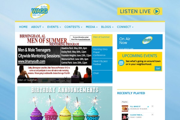 Site using Advertise plugin