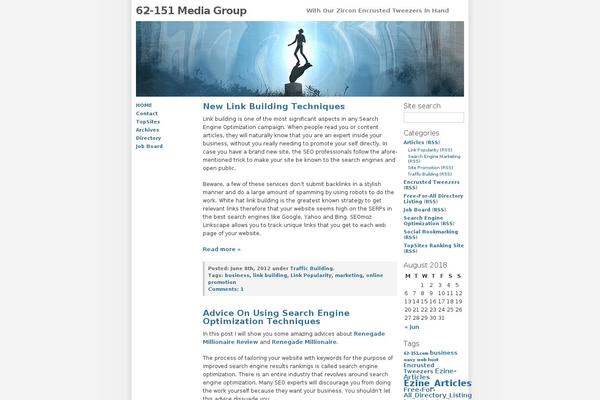 WP-Andreas01 theme site design template sample