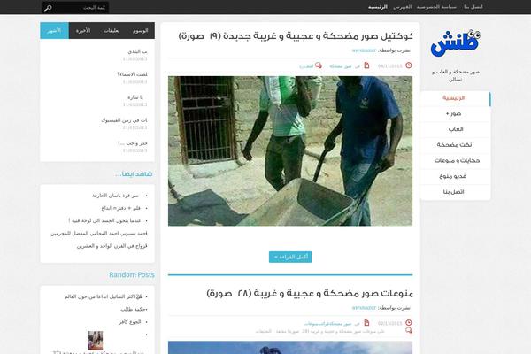 Official theme site design template sample