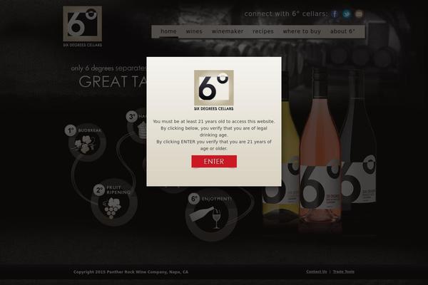 6degreescellars.com site used Sixdegrees