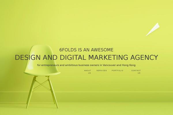 Goodnex theme site design template sample