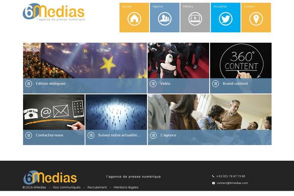 One Touch theme site design template sample