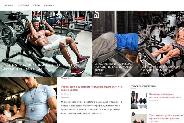Soledad theme site design template sample