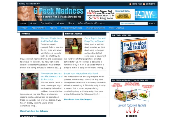 Onepage theme site design template sample