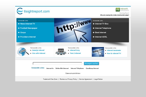 Magazine theme site design template sample