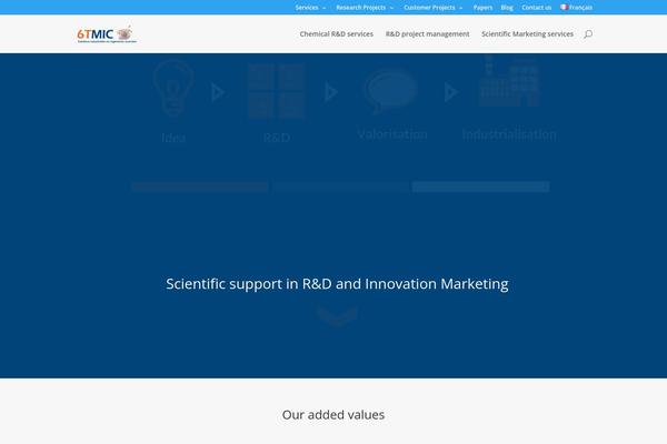 Site using Showcase - Visual Composer Addon plugin