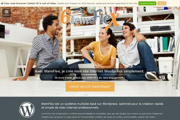 Site using 6tem9Widget plugin