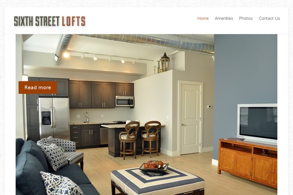 Spacious theme site design template sample