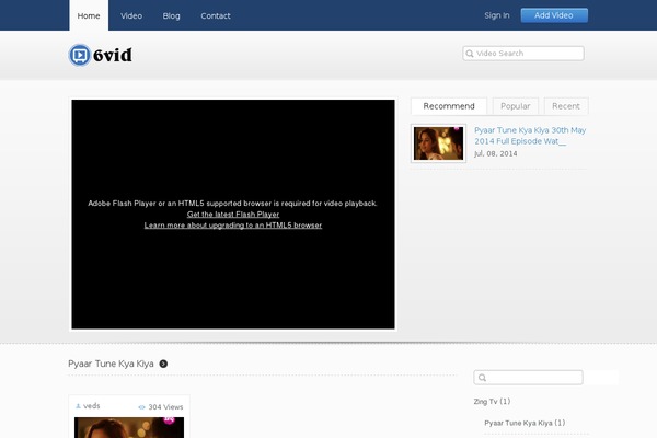 Videocrafttheme theme site design template sample