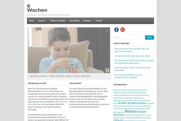Table theme site design template sample