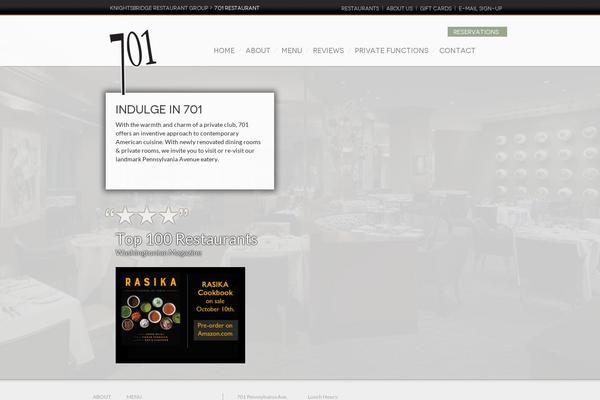 Sparkrestaurant theme site design template sample