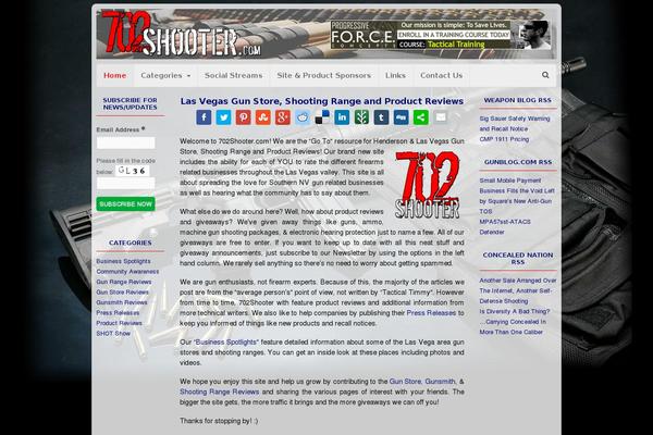 Site using Wordpress-social-stream plugin