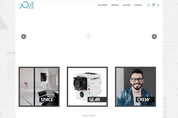 Ambient theme site design template sample
