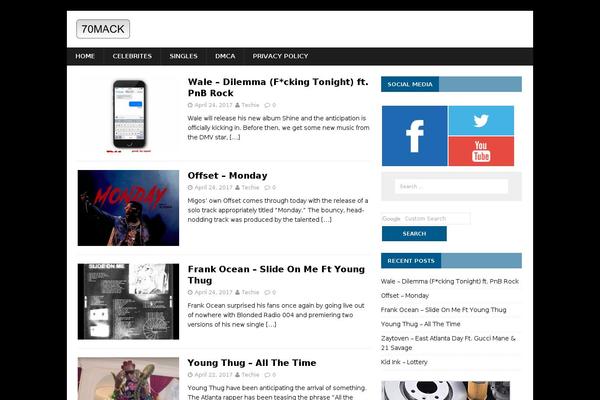 Site using Wp-hide-post plugin