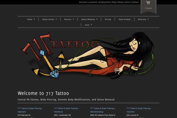 Maya theme site design template sample