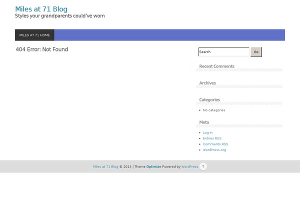 Optimize theme site design template sample