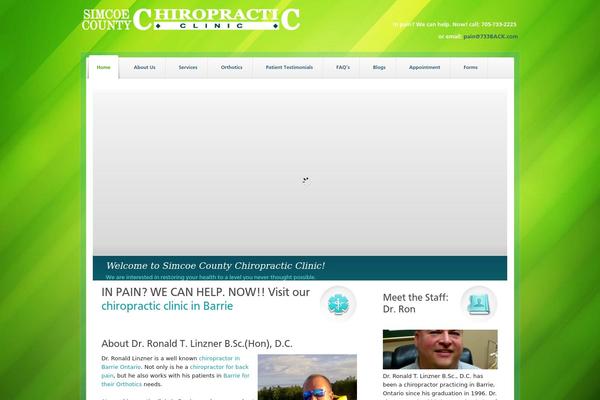 Medica Parent theme site design template sample