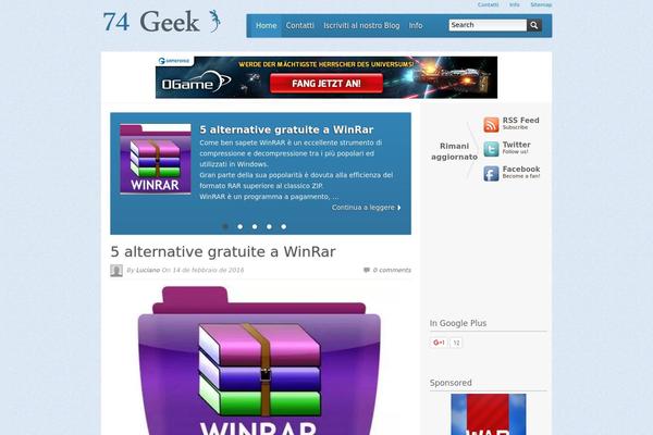 74geek.com site used Themetastico