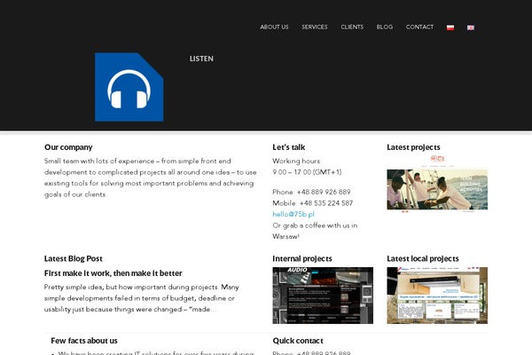 Jointswp theme site design template sample