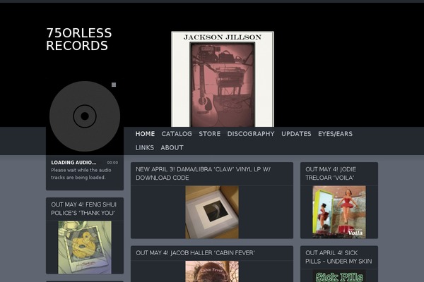 Soundcheck theme site design template sample