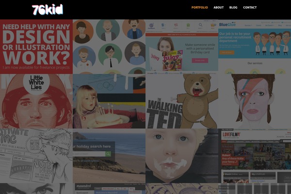 Clique theme site design template sample