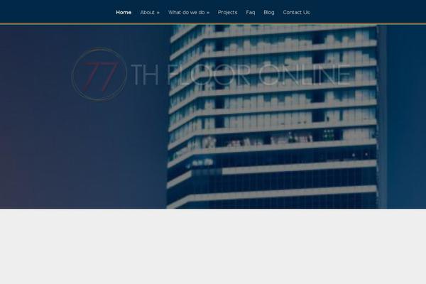 Vertex theme site design template sample