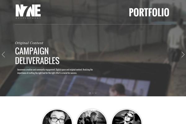 Porcelain theme site design template sample