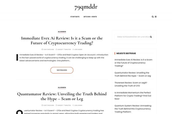 GuCherry Blog theme site design template sample